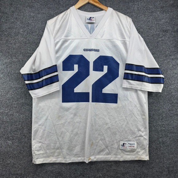 Logo Athletic Other - Vintage Logo Athletic Dallas Cowboys Emmitt Smith 22 Jersey Mens Large White 90s